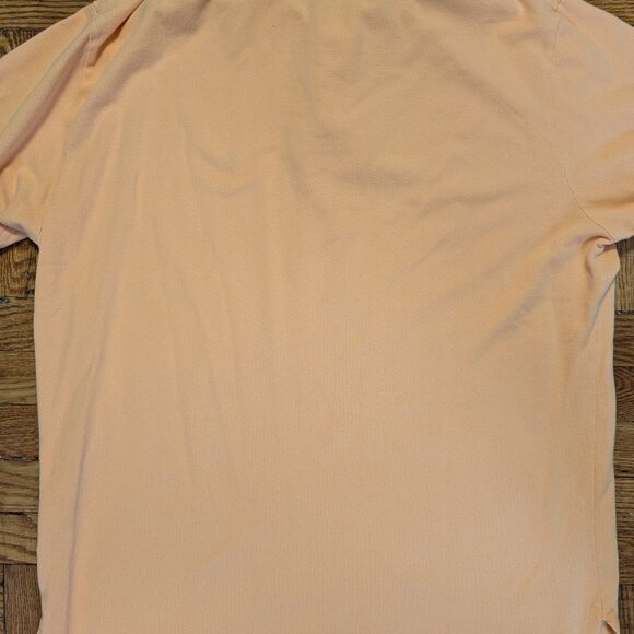 Vintage 90s Polo Ralph Lauren Short Sleeve Polo Shirt Men's XL Tangerine Orange - Picture 4 of 6